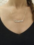 Collar con Nombre Personalizado de Acero Inoxidable – Grabado a Medida, Perfecto para Cumpleaños y Regalos del Día de la Madre